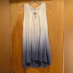 Ombré swing tunic dress Size M